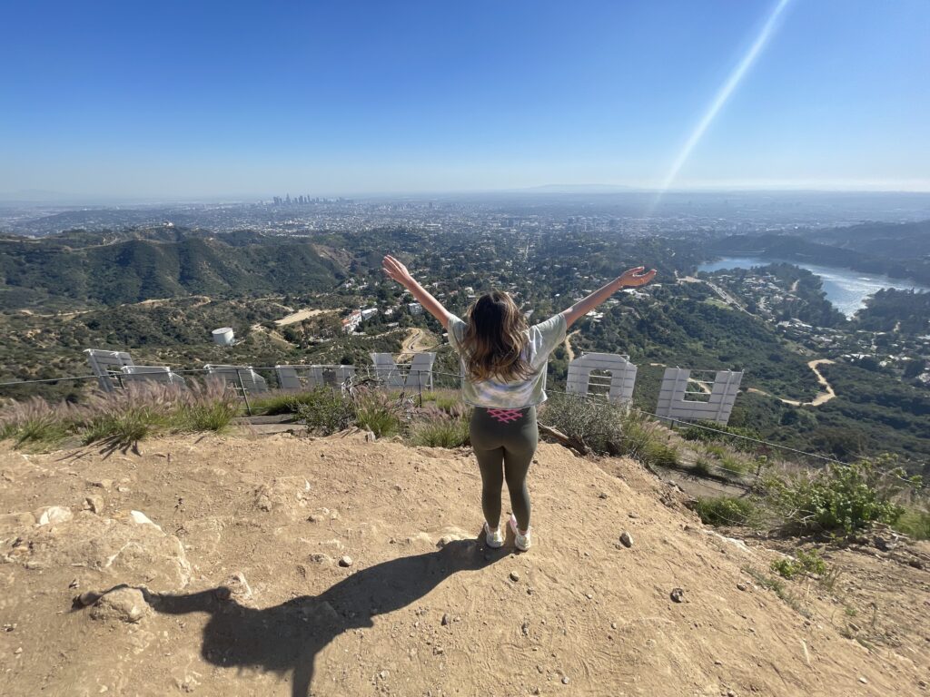 Mt. Hollywood Trail to the top of the Hollywood Sign.